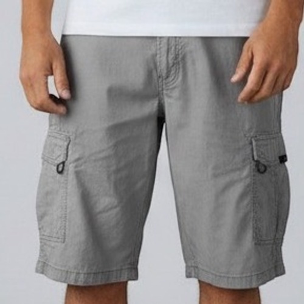 Wrangler Cargo Shorts Mens 46 Gray Good Stretch Utility 60TCWSV